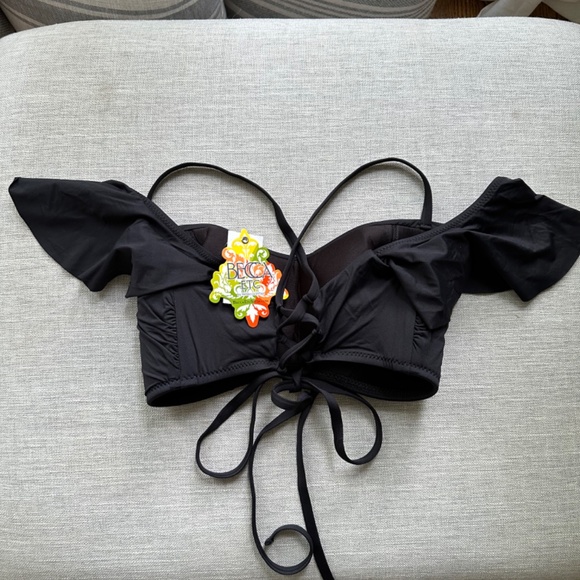 Becca ETC Swim Color Splash Top + Bottom (size 1X) NWT - Picture 5 of 7